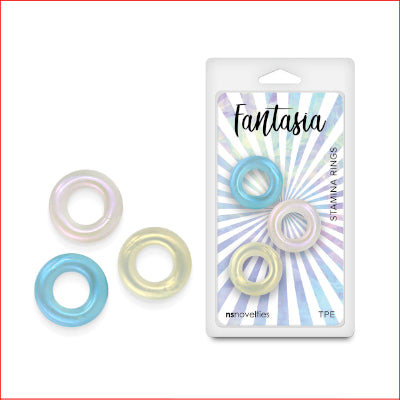 Fantasia - Stamina Rings - Multicolour 3pk