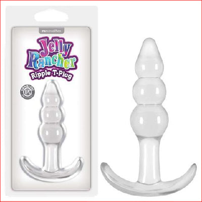 Jelly Rancher T-Plug Ripple Clear