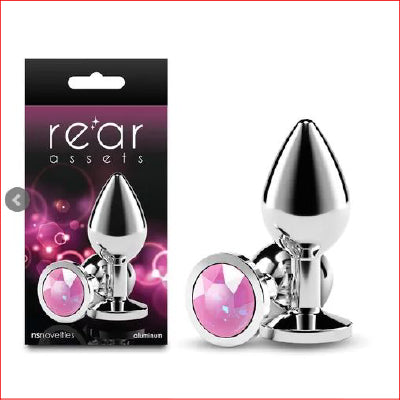 Rear Assets Silver - Medium - Pink Gem
