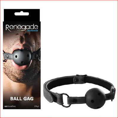 Renegade Ball Gag Black
