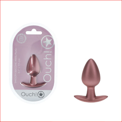 OUCH! Anal Plug - Medium - Rose Gold