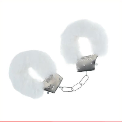 Ouch! - Classic Fluffy Handcuffs - White
