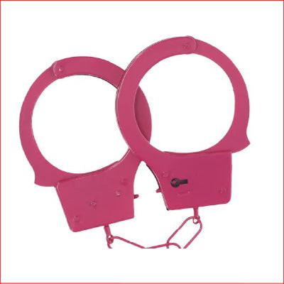 Ouch! - Classic Metal Handcuffs - Pink