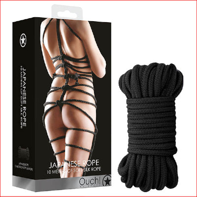 Ouch! Japanese Rope 10m Black