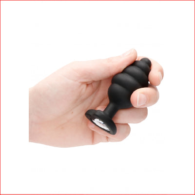Ouch Ribbed Diamond Heart Large
