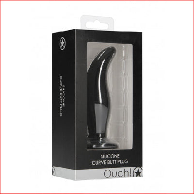 Ouch Curve Butt Plug Black
