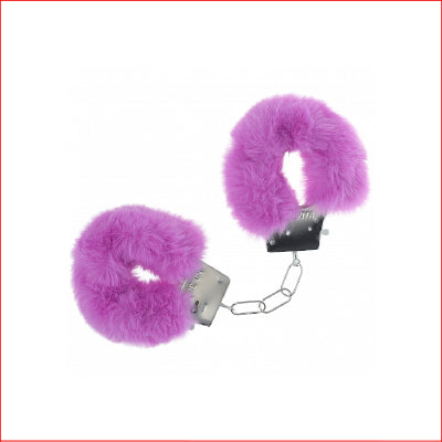 Ouch! - Classic Fluffy Handcuffs - Purple