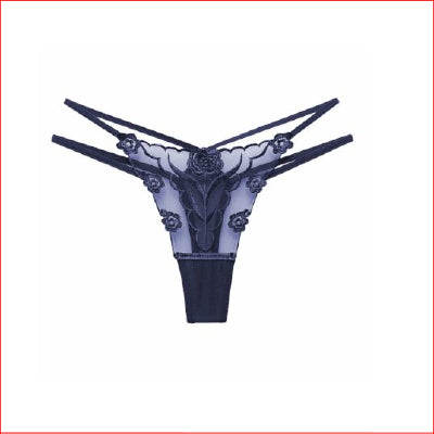 Sheer Rose Strappy G Dusk Medium