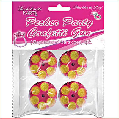 Rainbow Pecker Confetti Gun Cart