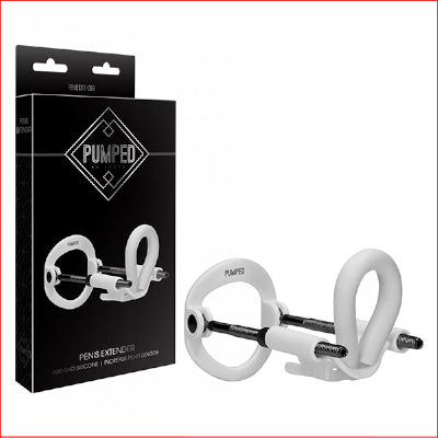 Pumped Penis Extender Increase Length White