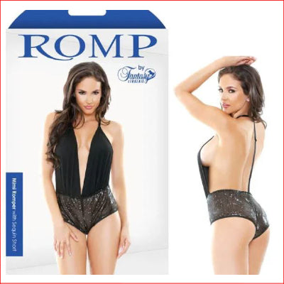 Romp Mini Romper Black M/L