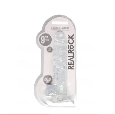RealRock 9" Crystal Clear Transparent
