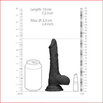 RealRock 7" with Balls Black