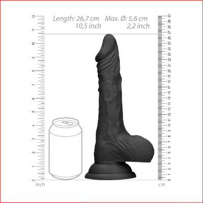 Realrock 10" Realistic Dildo with Testic