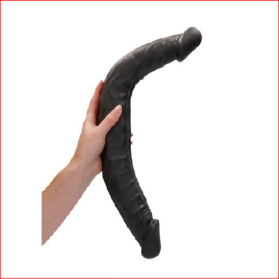 RealRock Double Dong 18" Black