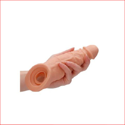 RealRock Penis Sleeve 9" Flesh