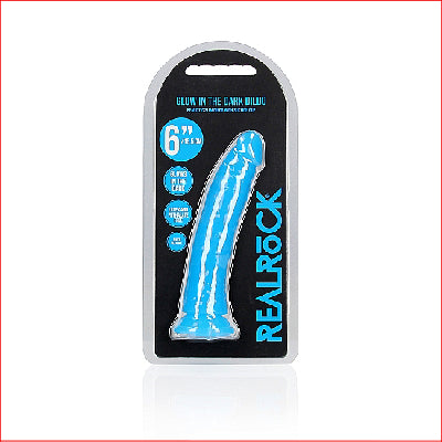 RealRock Glow In The Dark 6" Blue