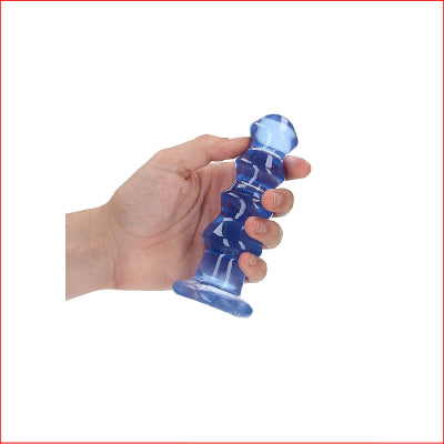 Crystal Clear 5.5" Curvy Blue