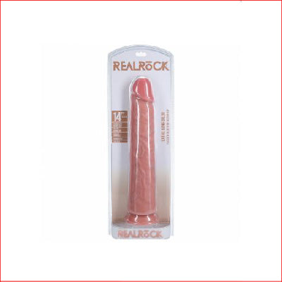 RealRock 14" Straight Thick Flesh
