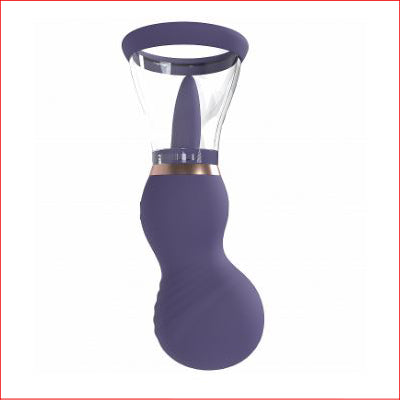 Pumped Sensual Vulva & Breast Pump Purple