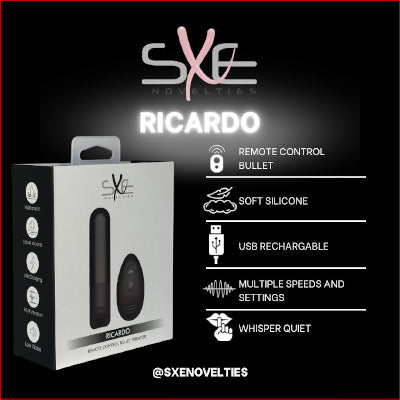 SXE Ricardo Bullet Vibrator with Remote