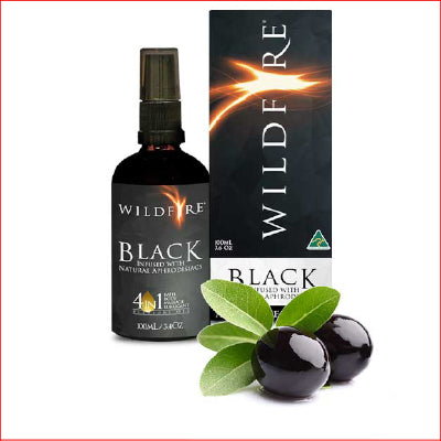 Wildfire 4 in 1 Pleasure Oil 50ml Black