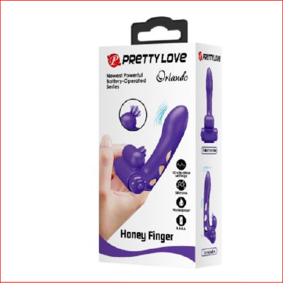 Pretty Love Honey Finger Orlando Purple
