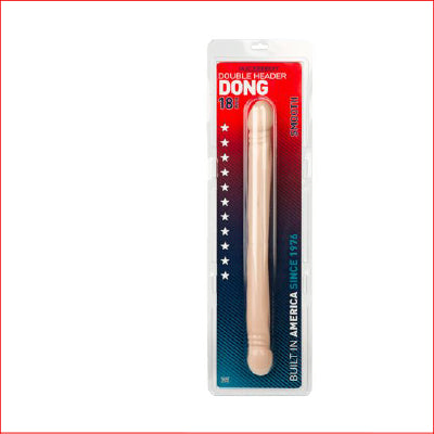 Doc Johnson Smooth Double Header 18" Flesh