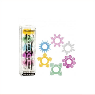 Tower Powr Col Stretch C ring 6pk