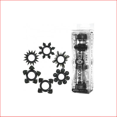 Tower Power Stretch Cock Rring 6pk