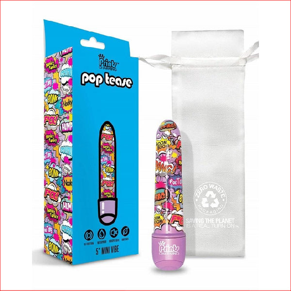 Pop Tease 5" Mini Vibe Boink Purple