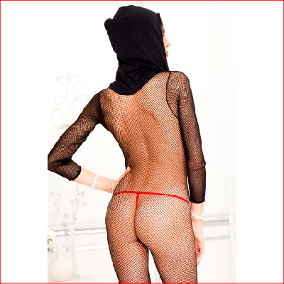1088 - Bodystocking Black