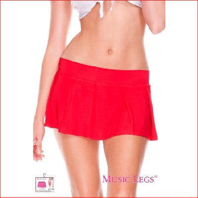 School Girl Skirt Red M/L