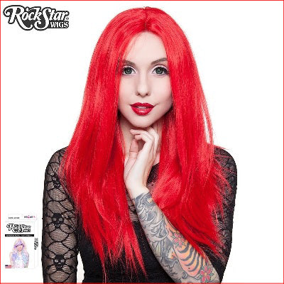 RockStar 24" Long Straight Red Mix