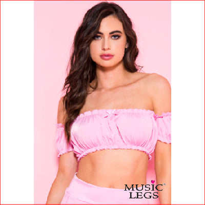 Scrunch Top Pink S/M