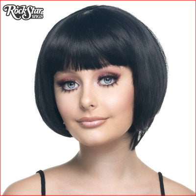 RockStar Straight Flapper Black