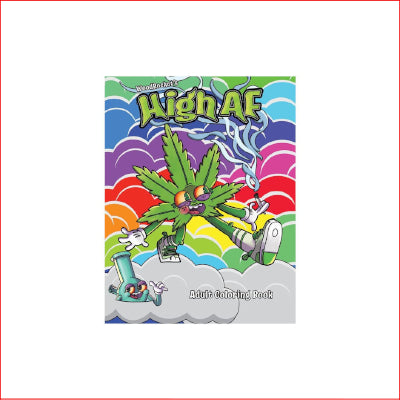 High AF Colouring Book