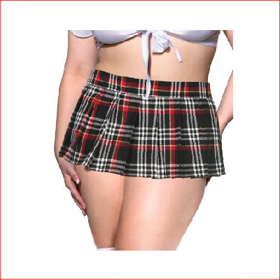 Velcro Wrap Around Skirt 3X/4X Black