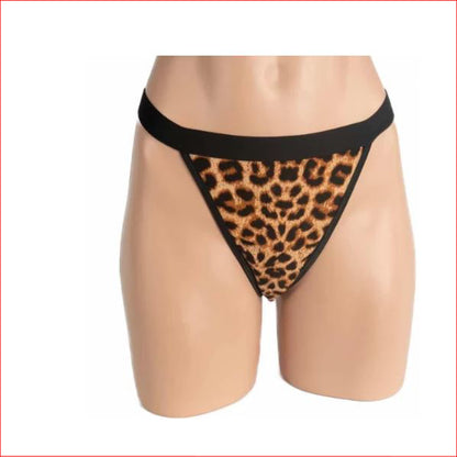 183 Leopard G-String Large