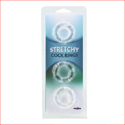 Stretchy Cock Rings 3 Pack