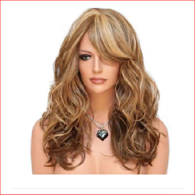 Wig Long Wavy Blonde