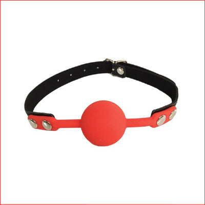 Gag Silicone Ball Gag Red