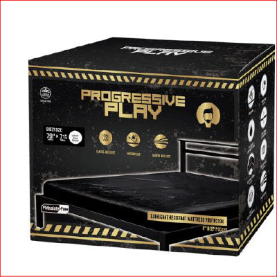 Lubricant Resistant Mattress Protector Black King Size