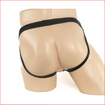 Mens WetLook Jock Strap Large