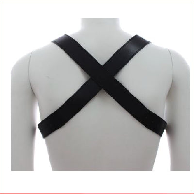 Mens Leather H- Brace