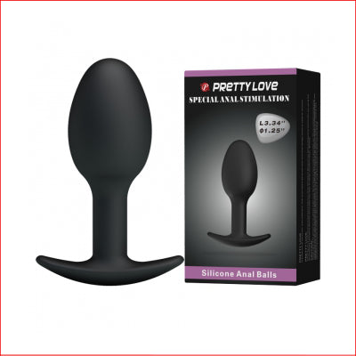 Pretty Love Silicon Anal Balls 3.34"