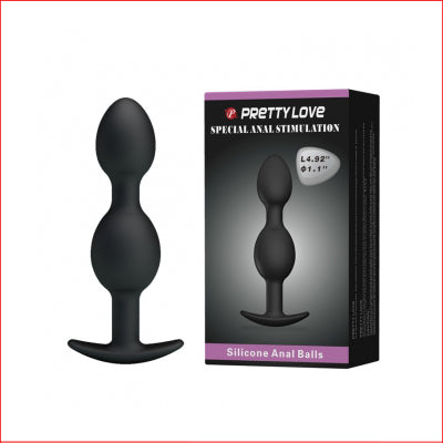Pretty Love Silicone Anal Balls 4.92"