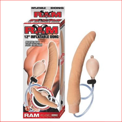 Ram 12" Inflatable Dong Flesh