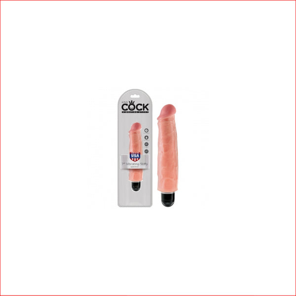 King Cock 7" Vibrating Stiffy