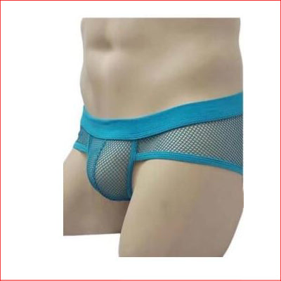 258 Mens Mesh Boxer Teal Medium